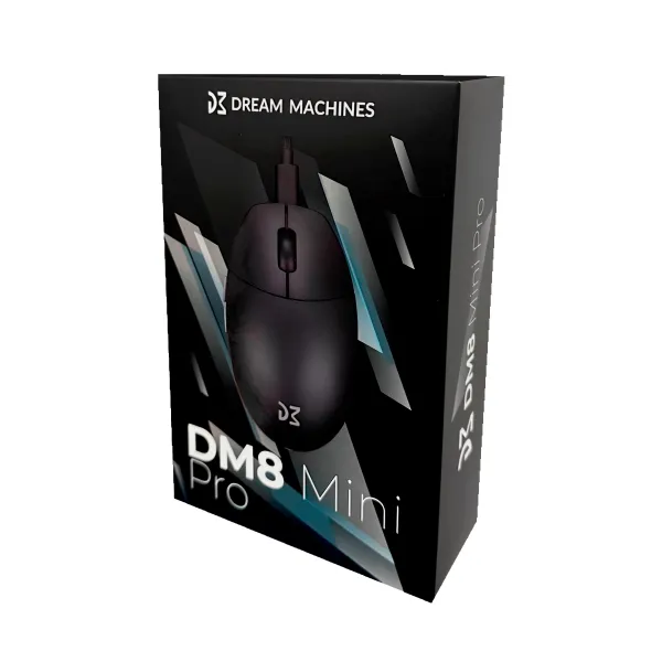 Мышь игровая USB DM8 Mini Pro чёрная Dream Machines (DM8_MINI_PRO) - Фото 2