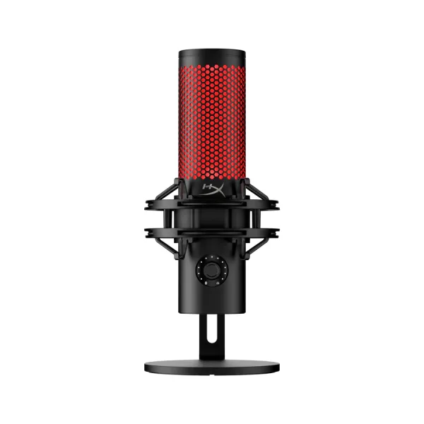 Микрофон USB-A геймерский, RGB, QuadCast 2 Omni/Uni/B, чёрный HyperX (872V1AA)