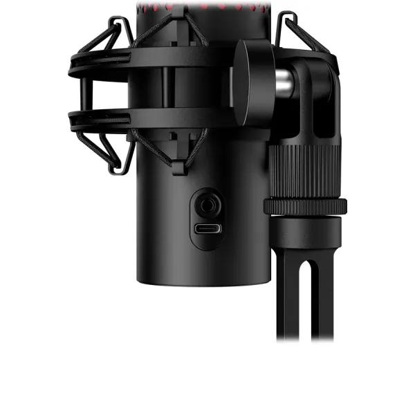 Микрофон USB-A геймерский, RGB, QuadCast 2 Omni/Uni/B, чёрный HyperX (872V1AA) - Фото 8