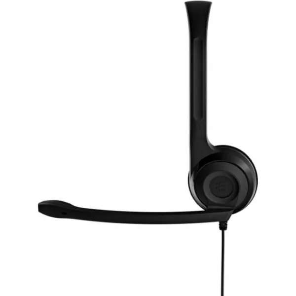 Гарнитура компьютерная стерео On-Ear PC 3 Chat 2x3.5мм однонаправленная 2м чёрная EPOS (1000430) - Фото 2