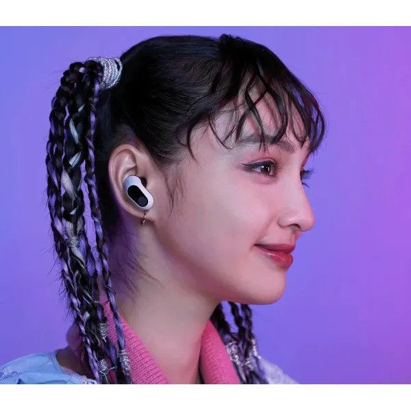 Навушники ігрові TWS INZONE Buds BT 5.3 ANC IPX4 LC3 Mic, білі Sony (WFG700NW.CE7) - Фото 1