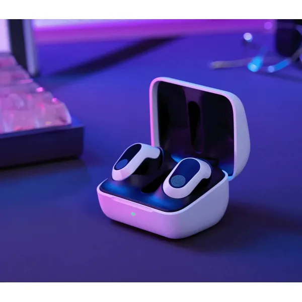 Навушники ігрові TWS INZONE Buds BT 5.3 ANC IPX4 LC3 Mic, білі Sony (WFG700NW.CE7) - Фото 3