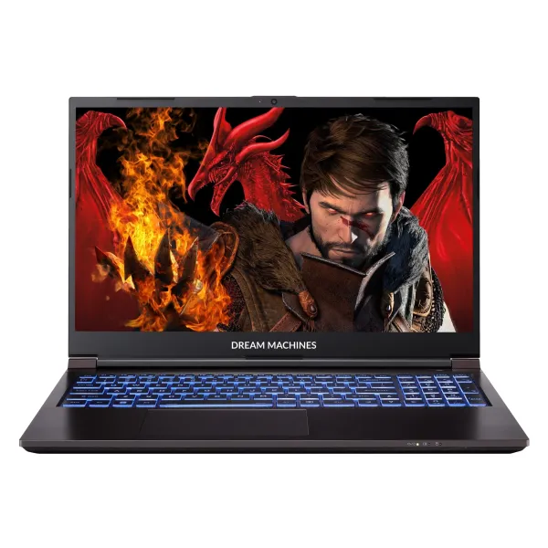 Ноутбук RG2050-15 15.6FHD IPS, Intel i7-13620H, 16GB, F1TB, NVD2050-4, DOS, черный Dream Machines (RG2050-15UA25)