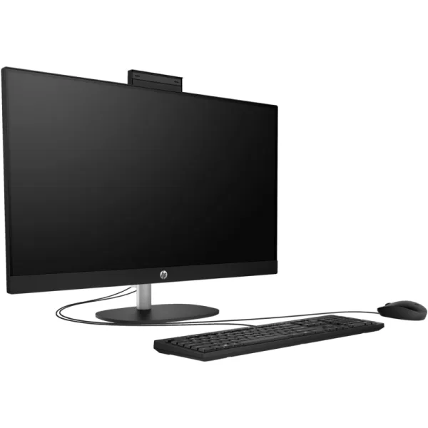 Моноблок All-in-One 27" IPS, Intel i3-1315U, 16GB, F512GB, DOS, черный HP (AR0N6EA) - Фото 1