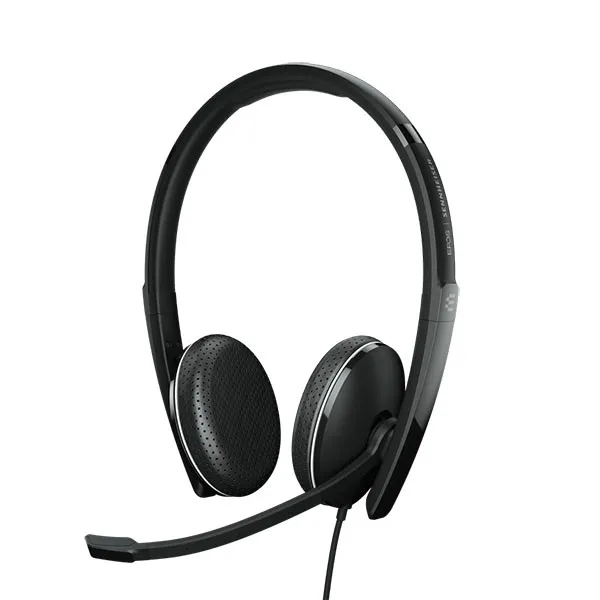 Гарнитура компьютерная стерео 3.5мм/USB On-Ear ADAPT 165T USB II 1.8м чёрная EPOS (1000902) - Фото 1