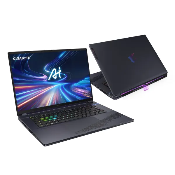 Ноутбук  G6X 16.0 QHD 165Hz, Intel i7-13650HX, 16GB, F1TB, NVD4060-8, DOS, черный AORUS (AORUS_16X_9KG-43UAC54SD) - Фото 1