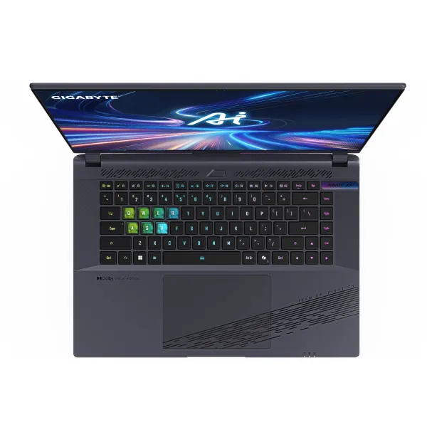 Ноутбук  G6X 16.0 QHD 165Hz, Intel i7-13650HX, 16GB, F1TB, NVD4060-8, DOS, черный AORUS (AORUS_16X_9KG-43UAC54SD) - Фото 4