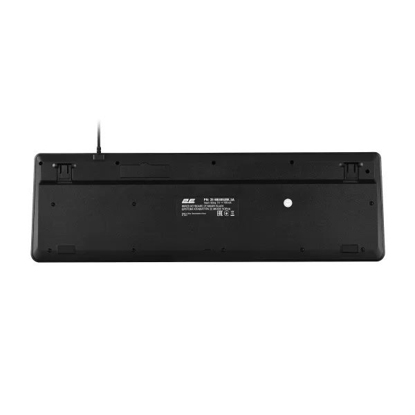Комплект клавіатура та миша USB-A MK405 EN/UK чорний 2E (2E-MK405UBKUA) - Фото 2