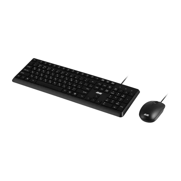 Комплект клавіатура та миша USB-A MK405 EN/UK чорний 2E (2E-MK405UBKUA) - Фото 11