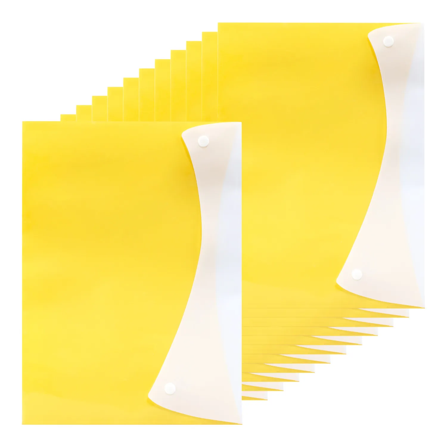 Папка-конверт на кнопках А4, жовта H-Tone, уп 12 шт (JJ409303-yellow) Папка-конверт на кнопках А4, жовта H-Tone, уп 12 шт (JJ409303-yellow)