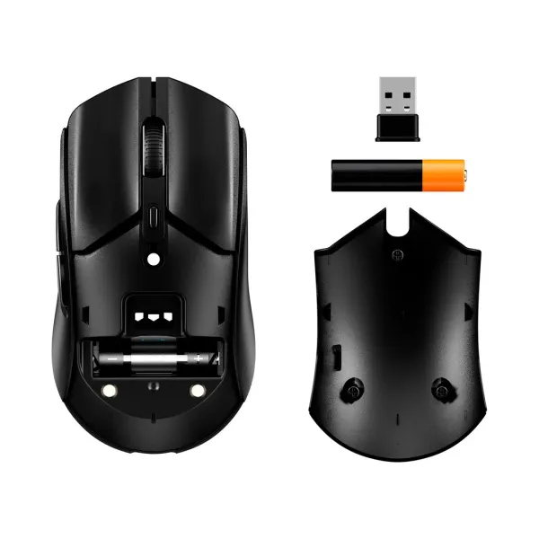 Мышь беспроводная WL/BT RGB Pulsefire Haste 2 Core чёрная HyperX (8R2E6AA) - Фото 5