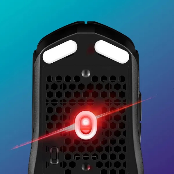 Мышь беспроводная WL/BT RGB Pulsefire Haste 2 Core чёрная HyperX (8R2E6AA) - Фото 7