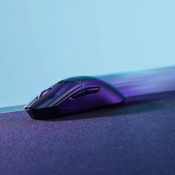 Мышь беспроводная WL/BT RGB Pulsefire Haste 2 Core чёрная HyperX (8R2E6AA) - Фото 8
