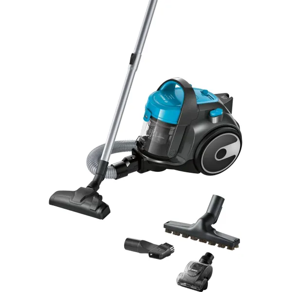Пилосос контейнерний, 700Вт, конт пил -1.5л, НЕРА14, чорний Bosch (BGS05X240)