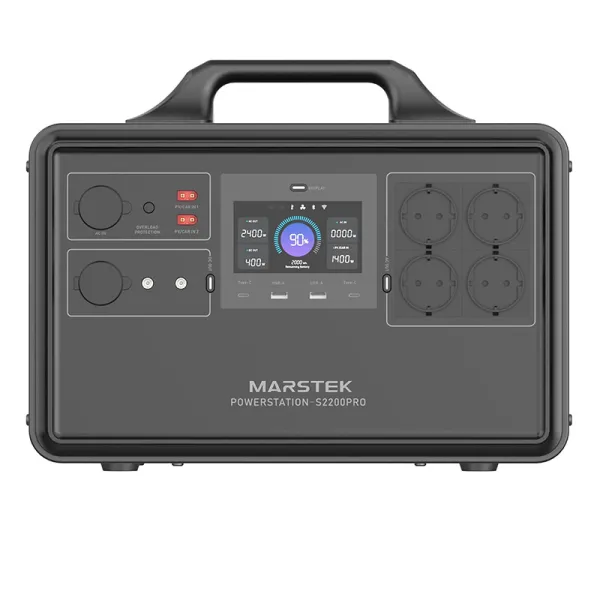 Станция зарядная 2400Вт,  2240Вт/ч LiFePo4 Marstek (S2200-Pro) - Фото 3