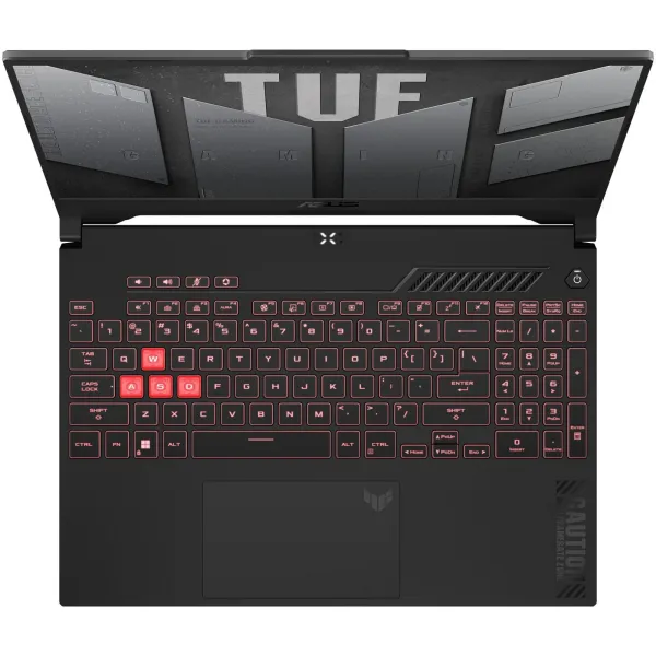 Ноутбук TUF A15 FA507NUR-LP052 15.6" FHD IPS, AMD R7-7435HS, 16GB, F512GB, NVD4050-6, NoOS, Сірий ASUS (90NR0JP8-M004R0) - Фото 3