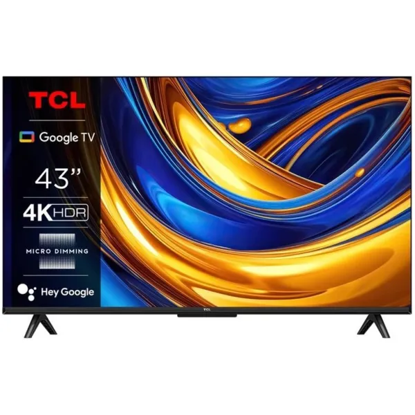 Телевизор 43"  LED 4K 60Hz Smart Google TV TCL (43P69B)