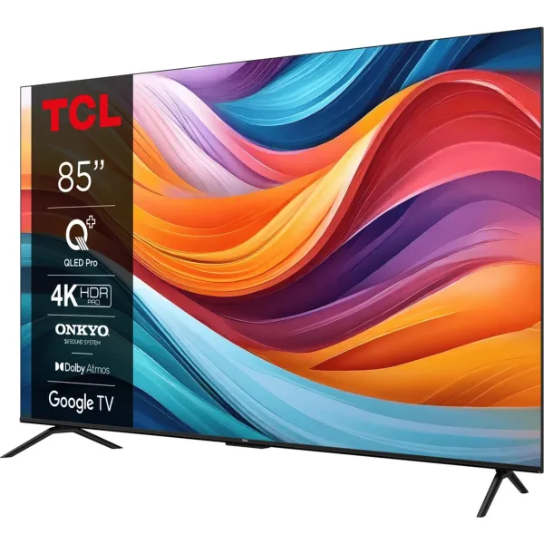 Телевизор 85" QLED 4K 60Hz Smart Google TV TCL (85T7B) - Фото 2