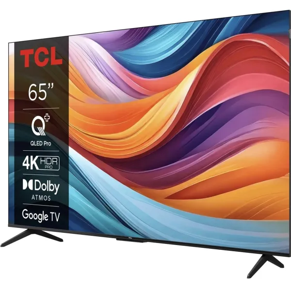 Телевізор 65" QLED 4K 60Hz Smart Google TV TCL (65T7B) - Фото 3
