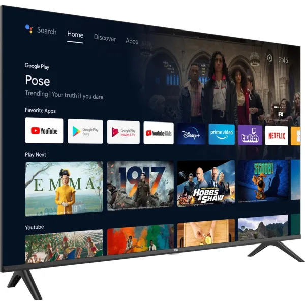 Телевизор 43" LED FHD 60Hz Smart Android TV TCL (43L5A) - Фото 2