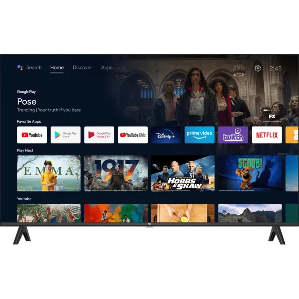Телевизор 43" LED FHD 60Hz Smart Android TV TCL (43L5A) - Фото 3