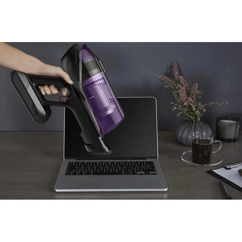 Пилосос безпровідний X-Force Flex 12.60 Allergy Care, 320Вт, конт пил -0.9л, автон. робота до 45хв, вага-2.5кг, НЕРА, чорно-фіолетовий Rowenta (RH98A0WO) - Фото 9