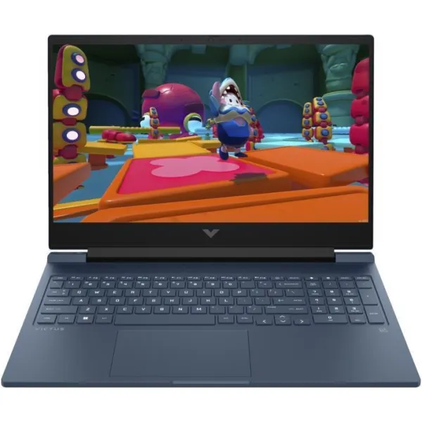 Ноутбук Victus 16-r1006ua 16.1" FHD IPS AG, Intel i7-14650HX, 32GB, F1024GB, NVD4070-8, DOS, синій HP (B23B8EA)