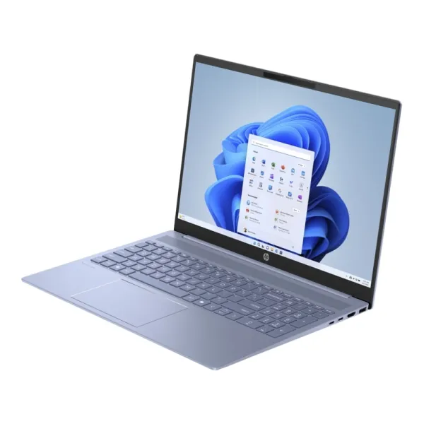 Ноутбук Pavilion 16-ag0011ua 16" WUXGA IPS AG, AMD R5-8540U, 16GB, F512GB, UMA, DOS, синий HP (B23B0EA) - Фото 2