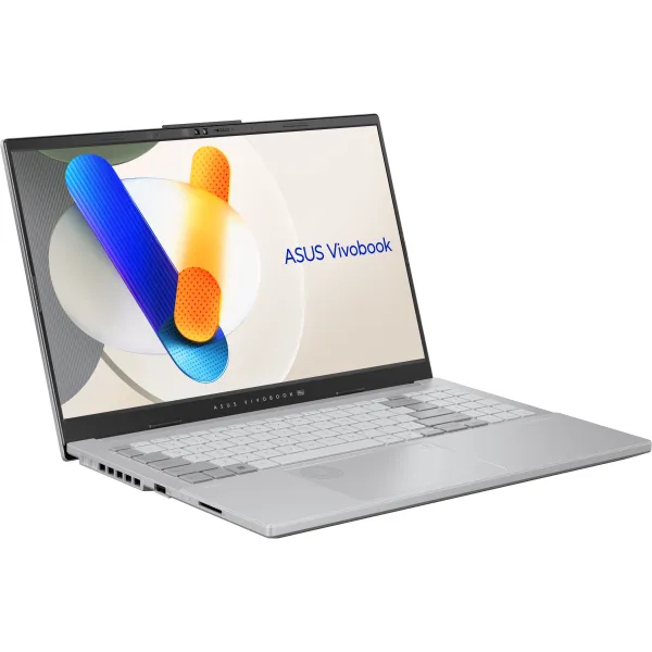Ноутбук Vivobook Pro 15 N6506MV-MA022 15.6" 3K OLED, Intel Ultra 7 155H, 16GB, F1TB, NVD4060-8, NoOS, Сріблястий ASUS (90NB12Y2-M000Z0) - Фото 2