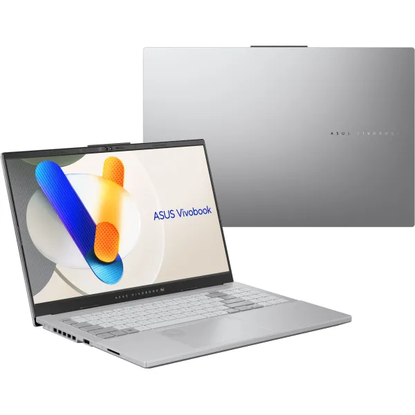 Ноутбук Vivobook Pro 15 N6506MV-MA022 15.6" 3K OLED, Intel Ultra 7 155H, 16GB, F1TB, NVD4060-8, NoOS, Сріблястий ASUS (90NB12Y2-M000Z0) - Фото 6