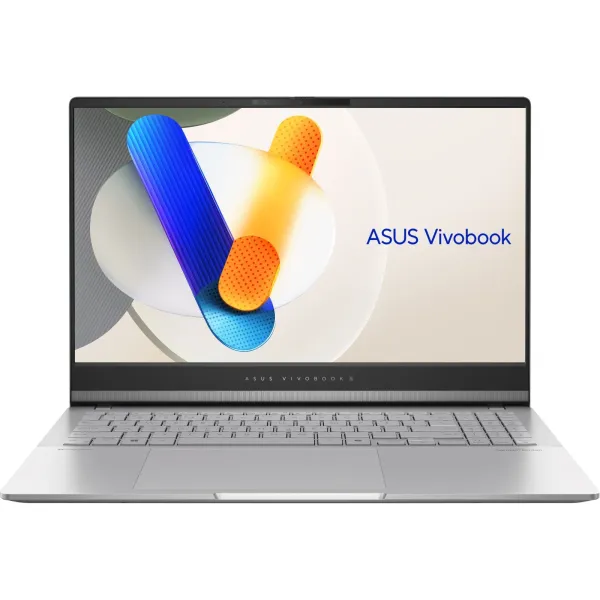 Ноутбук Vivobook S 15 M5506UA-MA055 15.6" 3K OLED, AMD R7-8845HS, 32GB, F1TB, UMA, noOS, Сріблястий ASUS (90NB1473-M002E0)