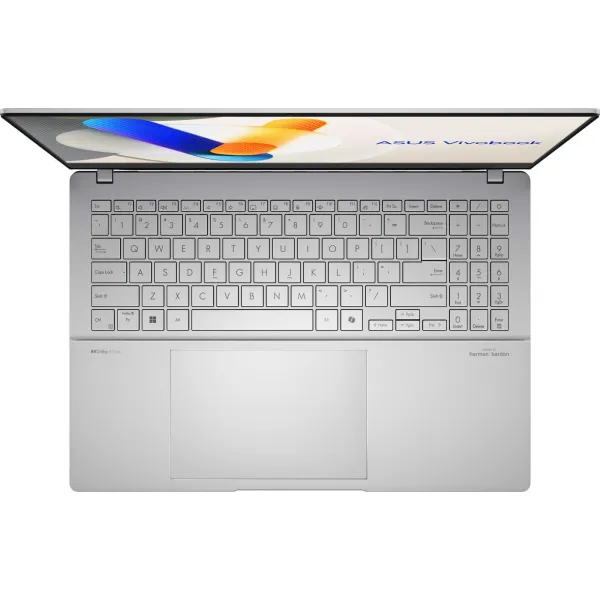 Ноутбук Vivobook S 15 M5506UA-MA055 15.6" 3K OLED, AMD R7-8845HS, 32GB, F1TB, UMA, noOS, Сріблястий ASUS (90NB1473-M002E0) - Фото 4