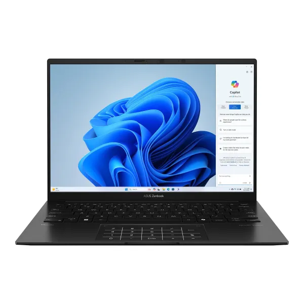 Ноутбук Zenbook 14 UM3406HA-PP025X 14" 3K OLED, AMD R7-8840H, 16GB, F1TB, UMA, Win11P, Чорний ASUS (90NB1271-M000W0)