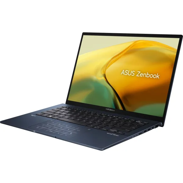 Ноутбук Zenbook 14 UX3402VA-KP782 14" WQXGA IPS, Intel i7-13700H, 16GB, F512GB, UMA, NoOS, Голубой  ASUS (90NB10G1-M017H0) - Фото 2