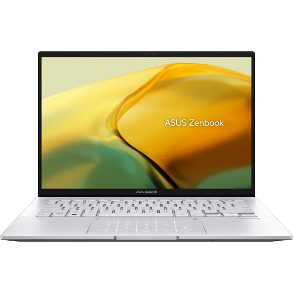 Ноутбук Zenbook 14 UX3402VA-KP783 14" WQXGA IPS, Intel i7-13700H, 16GB, F512GB, UMA, NoOS, Сріблястий ASUS (90NB10G6-M017J0)
