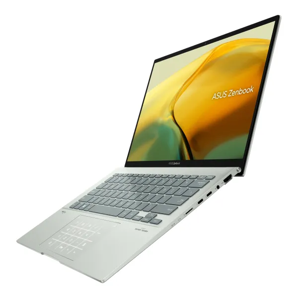 Ноутбук Zenbook 14 UX3402VA-KP783 14" WQXGA IPS, Intel i7-13700H, 16GB, F512GB, UMA, NoOS, Сріблястий ASUS (90NB10G6-M017J0) - Фото 3
