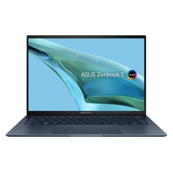 Ноутбук Zenbook S 13 UX5304MA-NQ040W 13.3" 3K OLED, Intel Ultra 7 155U, 16GB, F1TB, UMA, Win11, Голубой ASUS (90NB12V3-M00AV0)