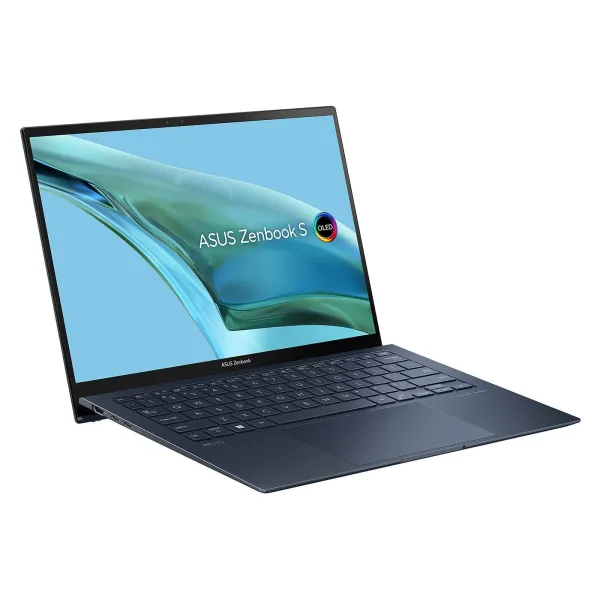 Ноутбук Zenbook S 13 UX5304MA-NQ040W 13.3" 3K OLED, Intel Ultra 7 155U, 16GB, F1TB, UMA, Win11, Голубой ASUS (90NB12V3-M00AV0) - Фото 1