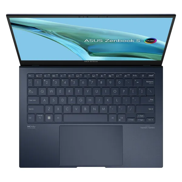 Ноутбук Zenbook S 13 UX5304MA-NQ040W 13.3" 3K OLED, Intel Ultra 7 155U, 16GB, F1TB, UMA, Win11, Голубой ASUS (90NB12V3-M00AV0) - Фото 2