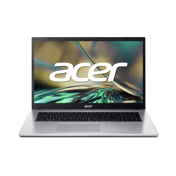 Ноутбук Aspire 3 A317-54 17.3" FHD IPS, Intel i7-1255U, 16GB, F512GB, UMA, Lin, сріблястий Acer (NX.K9YEU.00U)