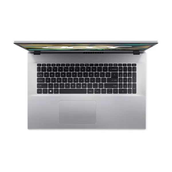 Ноутбук Aspire 3 A317-54 17.3" FHD IPS, Intel i7-1255U, 16GB, F512GB, UMA, Lin, сріблястий Acer (NX.K9YEU.00U) - Фото 3