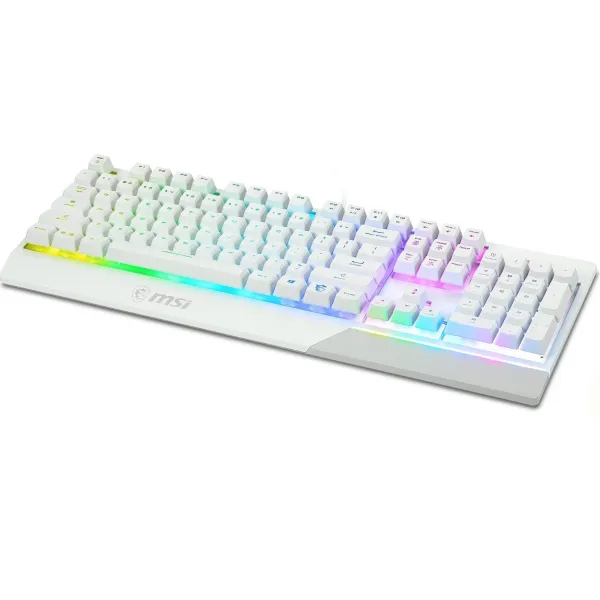 Клавиатура проводная геймерская Vigor GK30 UA, белая MSI (S11-04UA301-CLA) - Фото 2