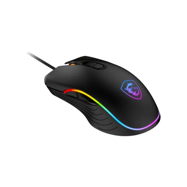 Мышь USB-A RGB FORGE GM300 чёрная MSI (S12-0402300-HH9) - Фото 1