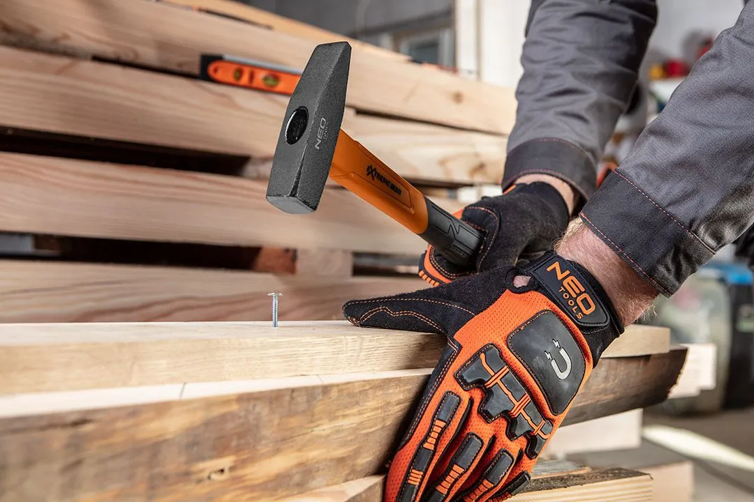 Молоток слюсарний Extrem 500г руків'я скловолокно Neo Tools (25-145) - Фото 1