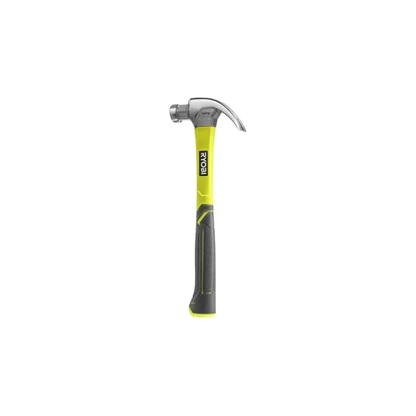 Молоток столярный RHHCC450 450г магнитный держатель рукоятка стекловолокно Ryobi (5132006033)