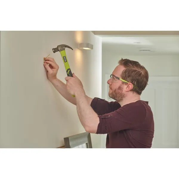 Молоток столярный RHHCC450 450г магнитный держатель рукоятка стекловолокно Ryobi (5132006033) - Фото 1
