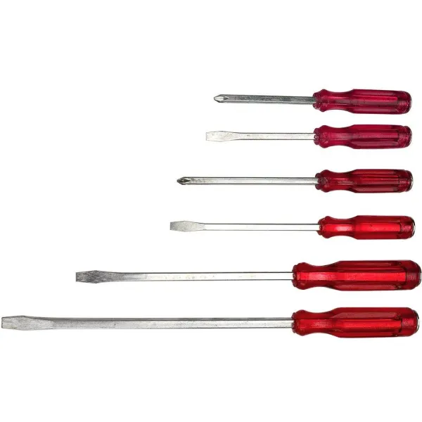 Викрутки набір 6шт, SL,PH Top Tools (39D104)