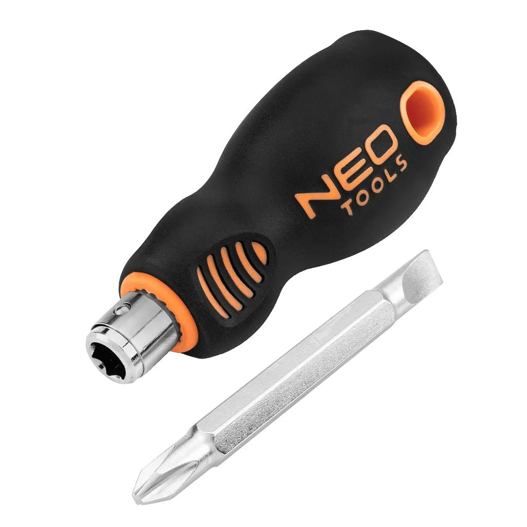 Викрутка двостороння біта, SL6,PH2, сталь CrMo Neo Tools (04-201) - Фото 2