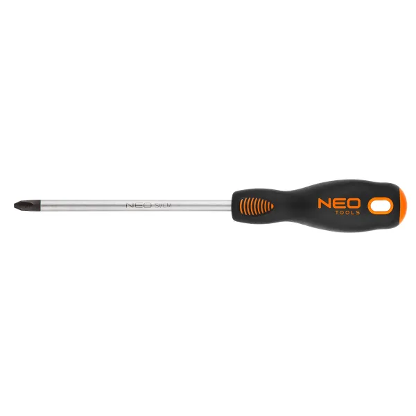 Отвертка крестовая, PH2x150мм, сталь S2 Neo Tools (04-007)