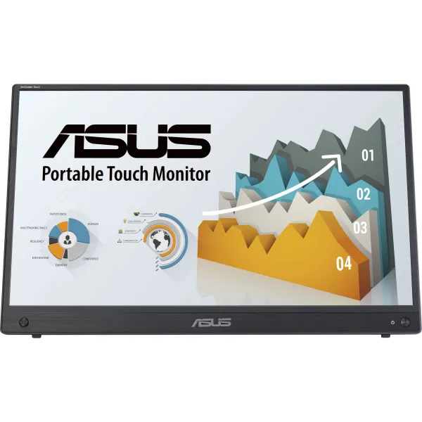 Монітор портативний Asus 15.6" ZenScreen MB16AMTR mHDMI, 2xUSB-C, MM, IPS Asus (90LM04S0-B02170)